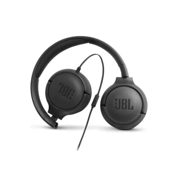 Audífonos Jbl Tune 500 Jblt500 On-ear Negro Pure Bass - Imagen 3