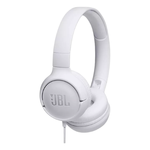 Audífonos Jbl Tune 500 On-ear Blanco Pure Bass