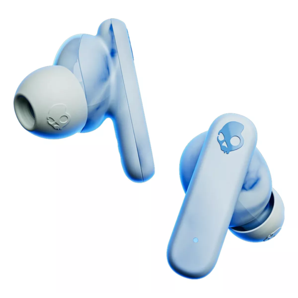 Auriculares Bluetooth Skullcandy Ecobuds Celeste - Imagen 3