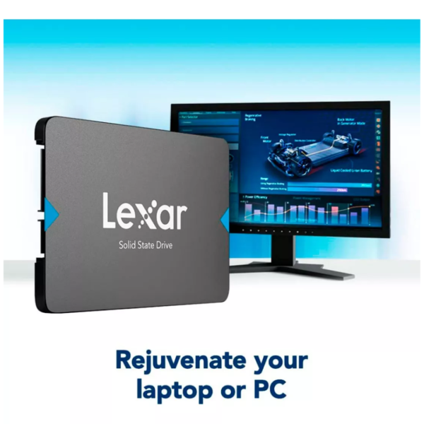 Disco Solido Ssd Lexar Nq100 480gb Negro - Imagen 2