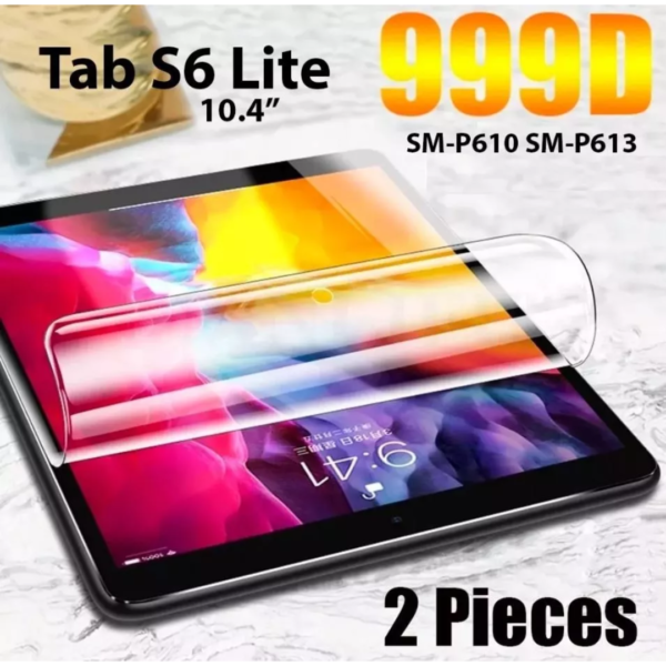 Lamina Hidrogel Samsung Galaxy Tab S6 Lite 10.4 2 Piezas - Imagen 2