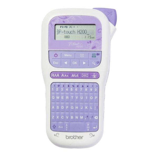 Rotuladora Portatil Brother P-touch Pth200 Lila - Imagen 2