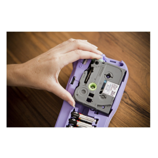 Rotuladora Portatil Brother P-touch Pth200 Lila - Imagen 4