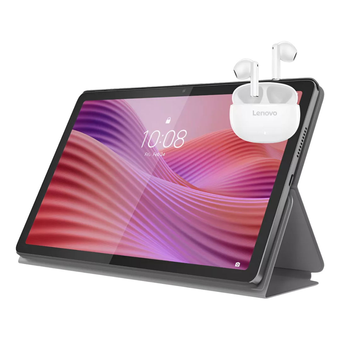 Lenovo Tab 10.1 Fhd 1284gb Wifi Lunagrey Funda Y Earbuds